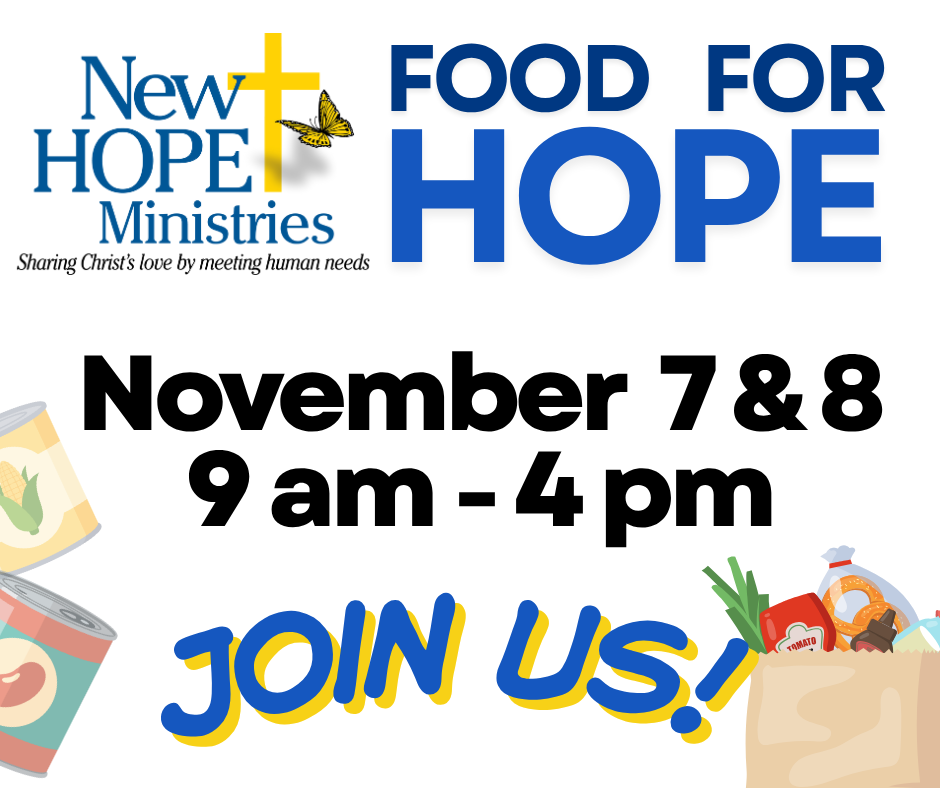 Save the date Food for Hope